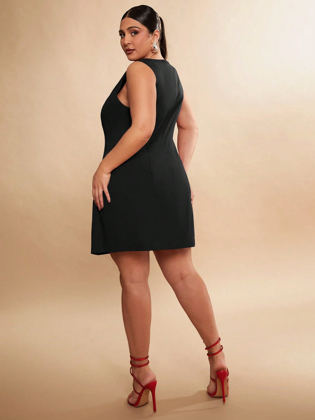 Rochie mini SHEIN, negru