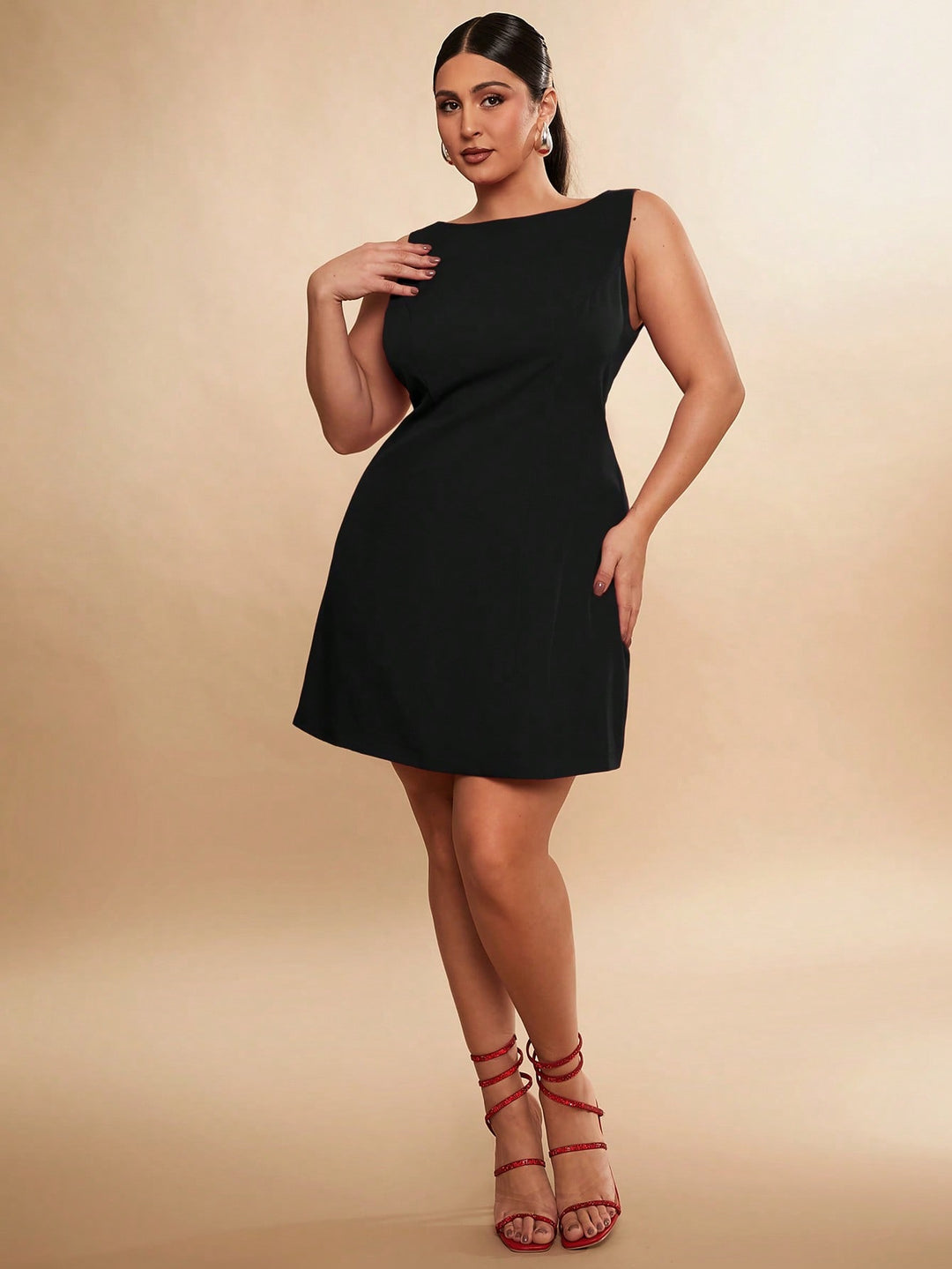 Rochie mini SHEIN, negru