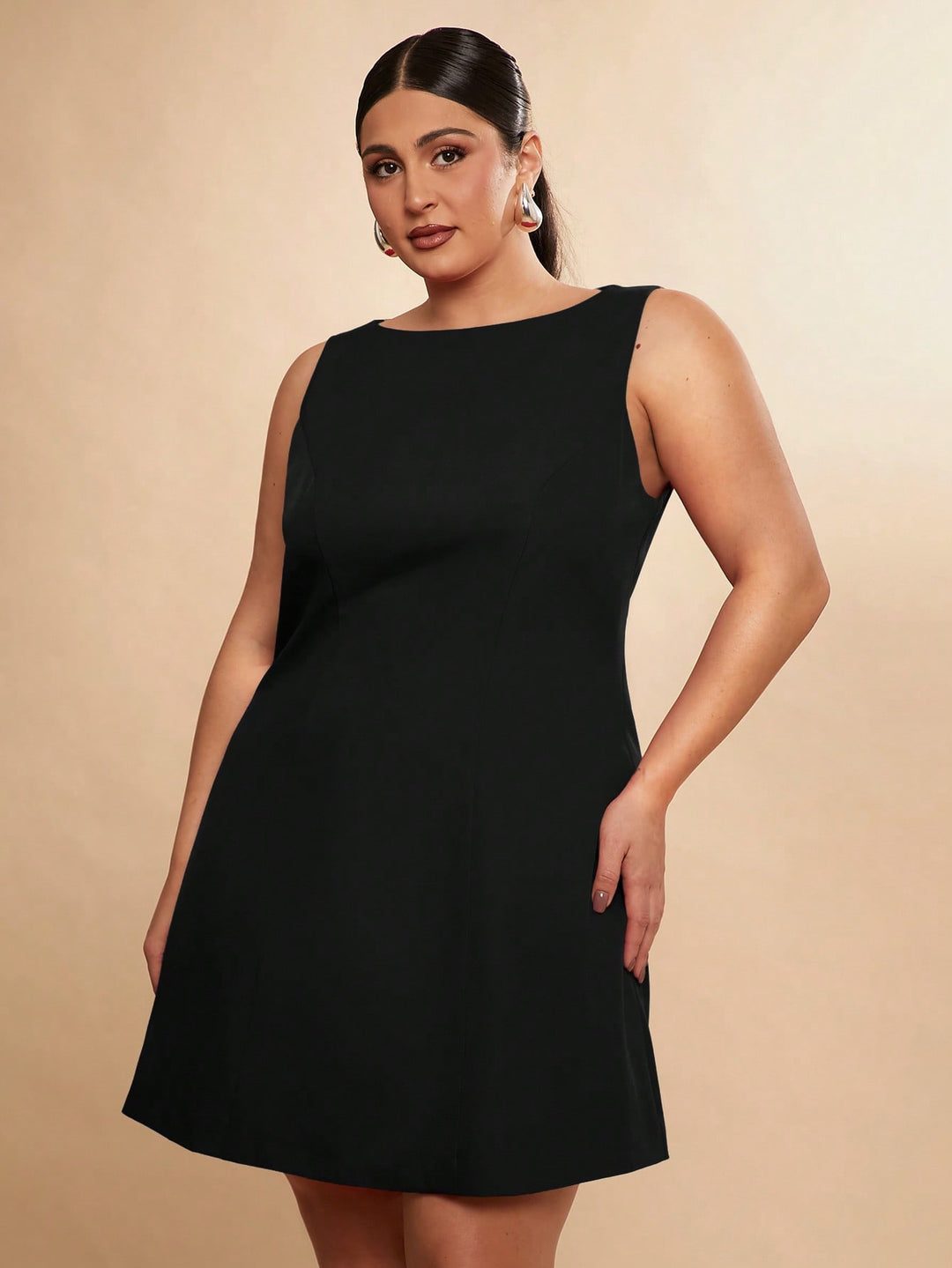 Rochie mini SHEIN, negru