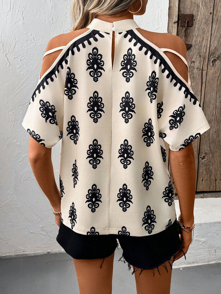 Tricou SHEIN, crem