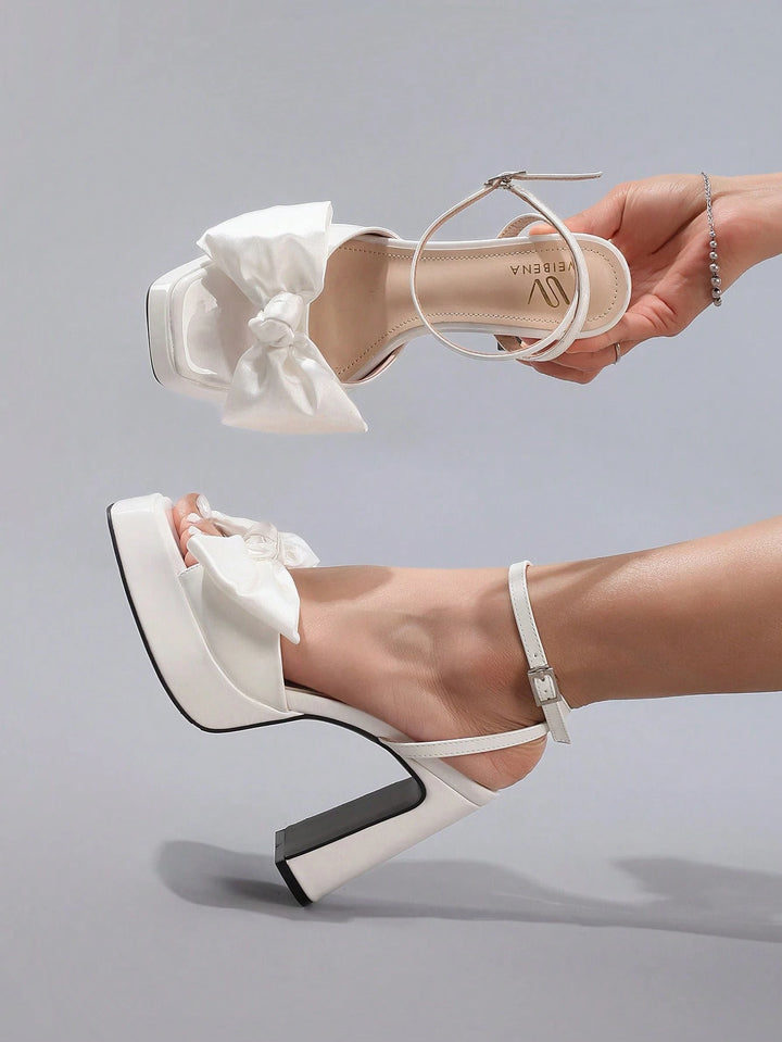SHEIN High Heels, White