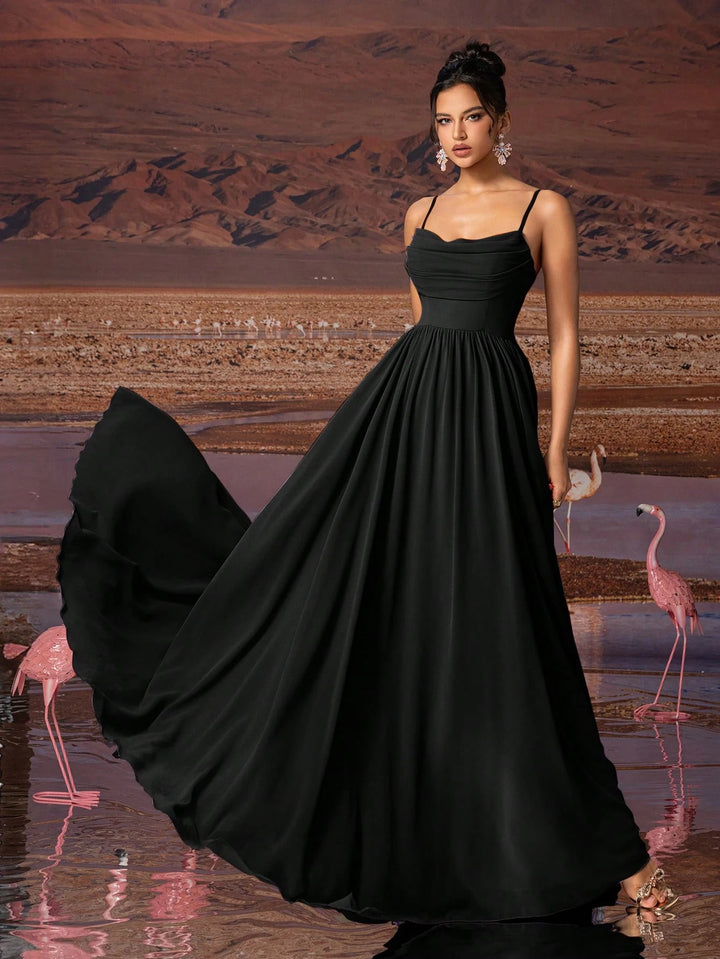 Rochie maxi SHEIN, negru