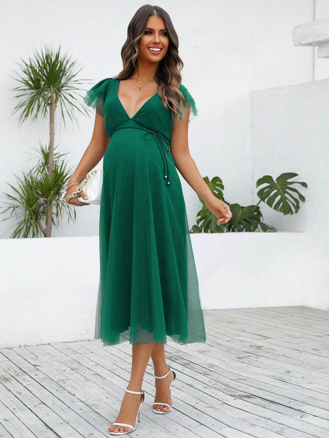 Rochie SHEIN, verde