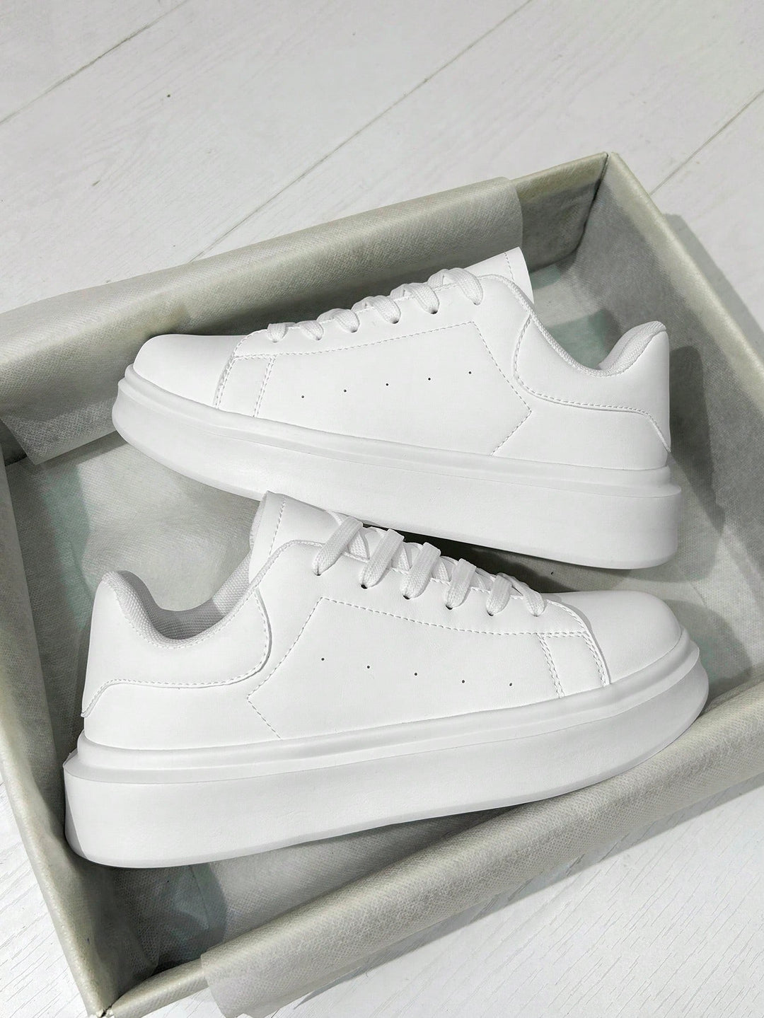 Pantofi sport SHEIN, alb