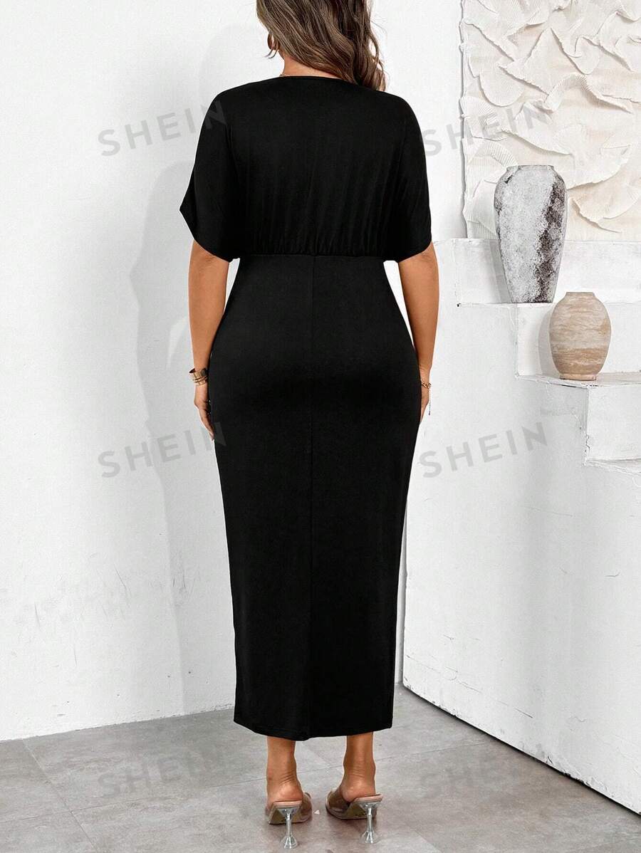 Rochie maxi SHEIN, negru