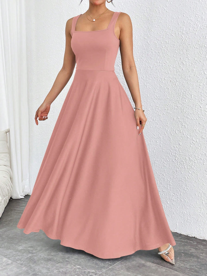 Rochie maxi SHEIN, roz