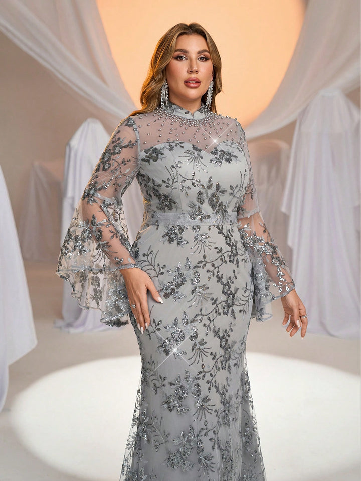 Rochie SHEIN, gri