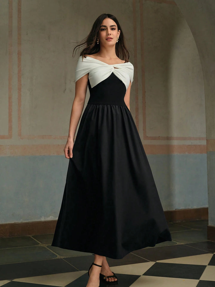 Rochie maxi SHEIN, mix culori