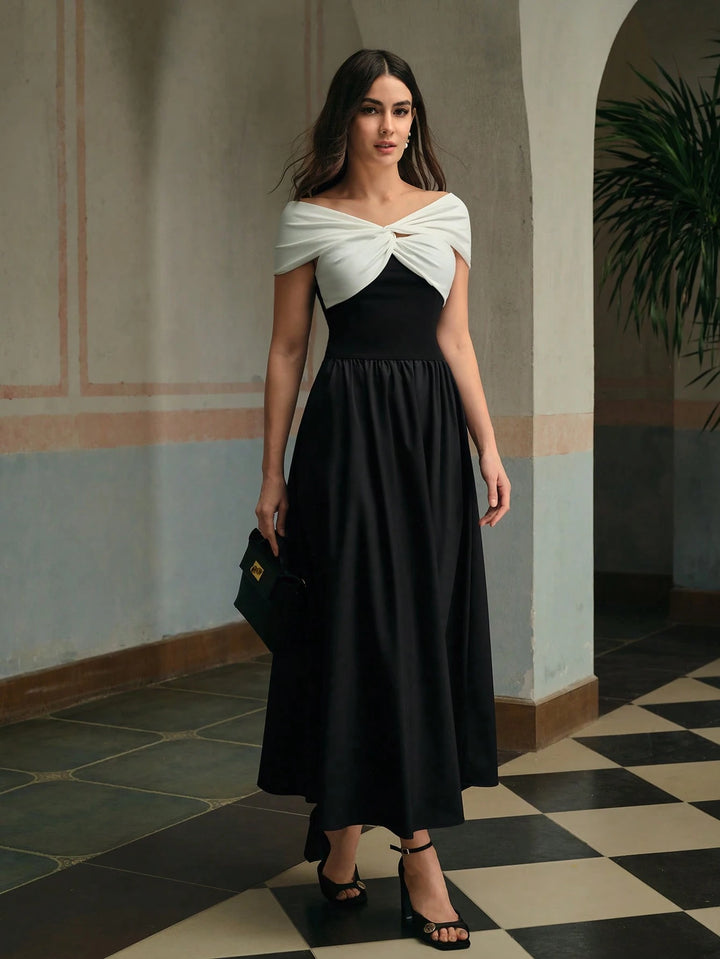 Rochie maxi SHEIN, mix culori