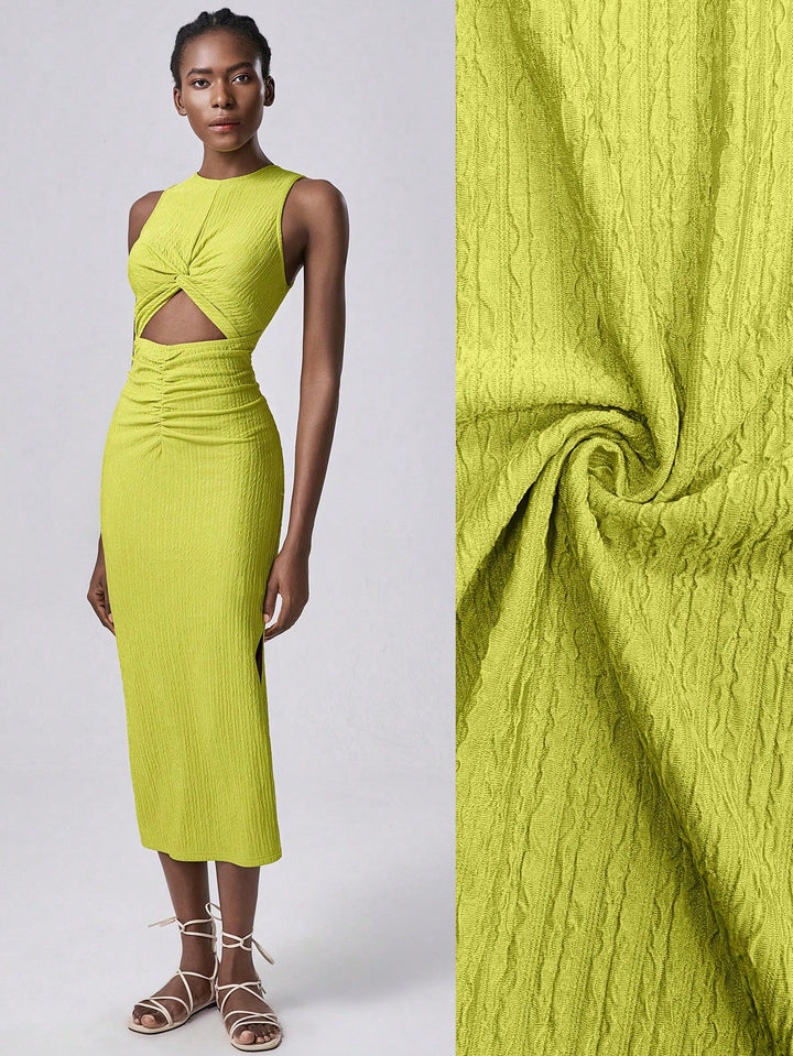 Rochie midi SHEIN, verde