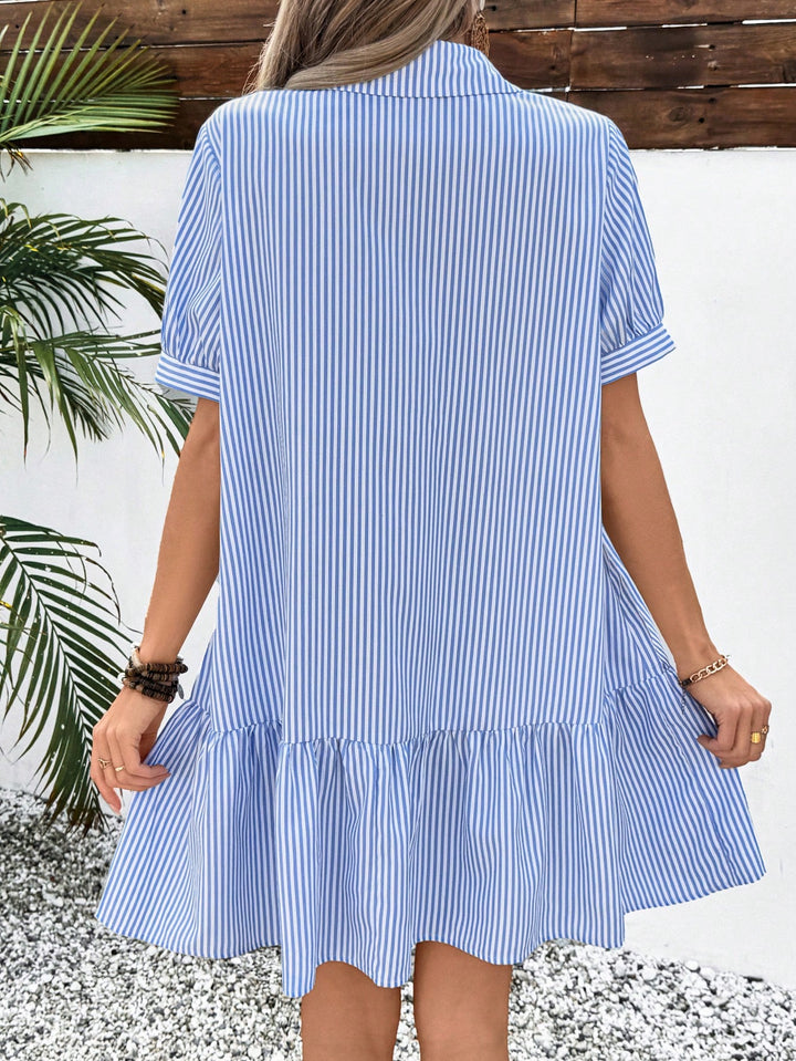 Rochie scurtă SHEIN, albastru