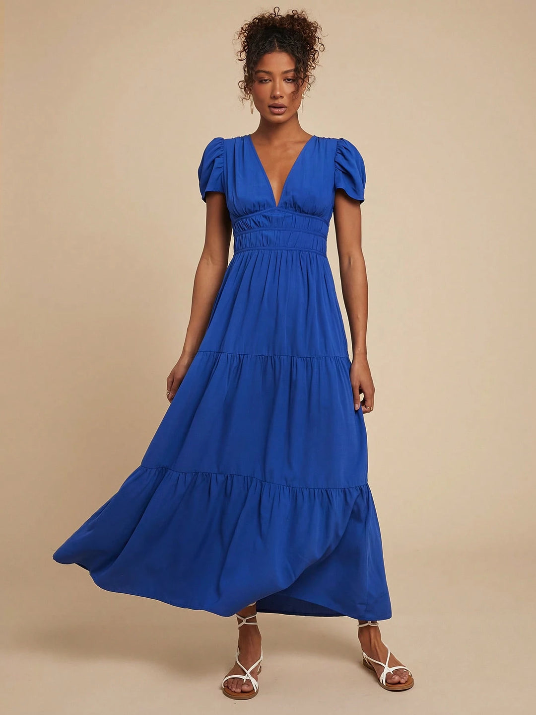 Rochie maxi SHEIN, albastru