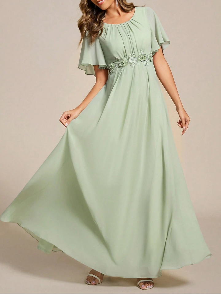 Rochie maxi SHEIN, verde