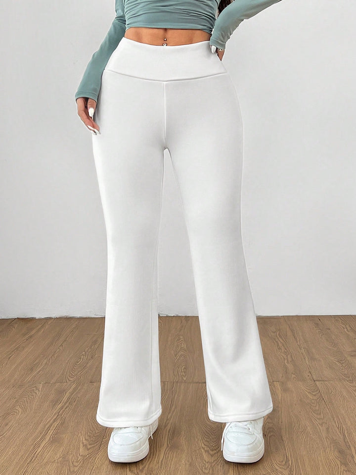Pantaloni SHEIN, alb