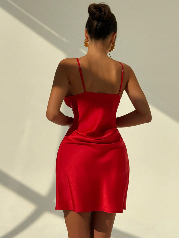 Rochie mini SHEIN, roșu