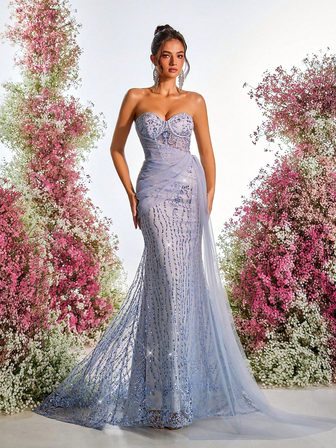 Rochie SHEIN, gri