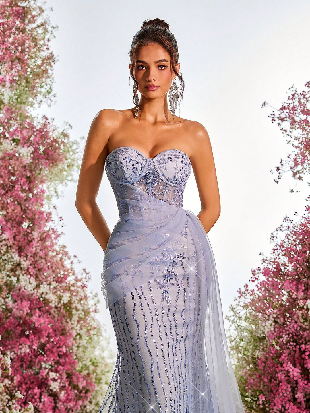 Rochie SHEIN, gri