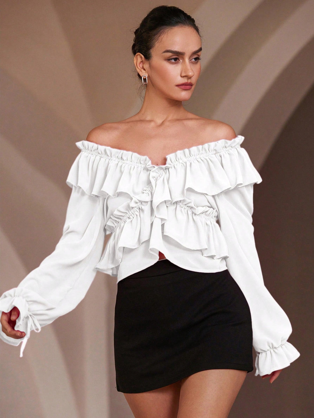 Top SHEIN, alb
