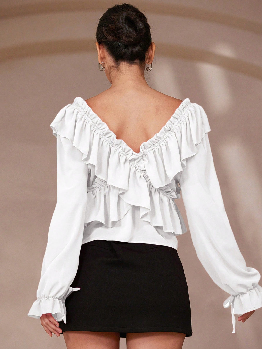 Top SHEIN, alb