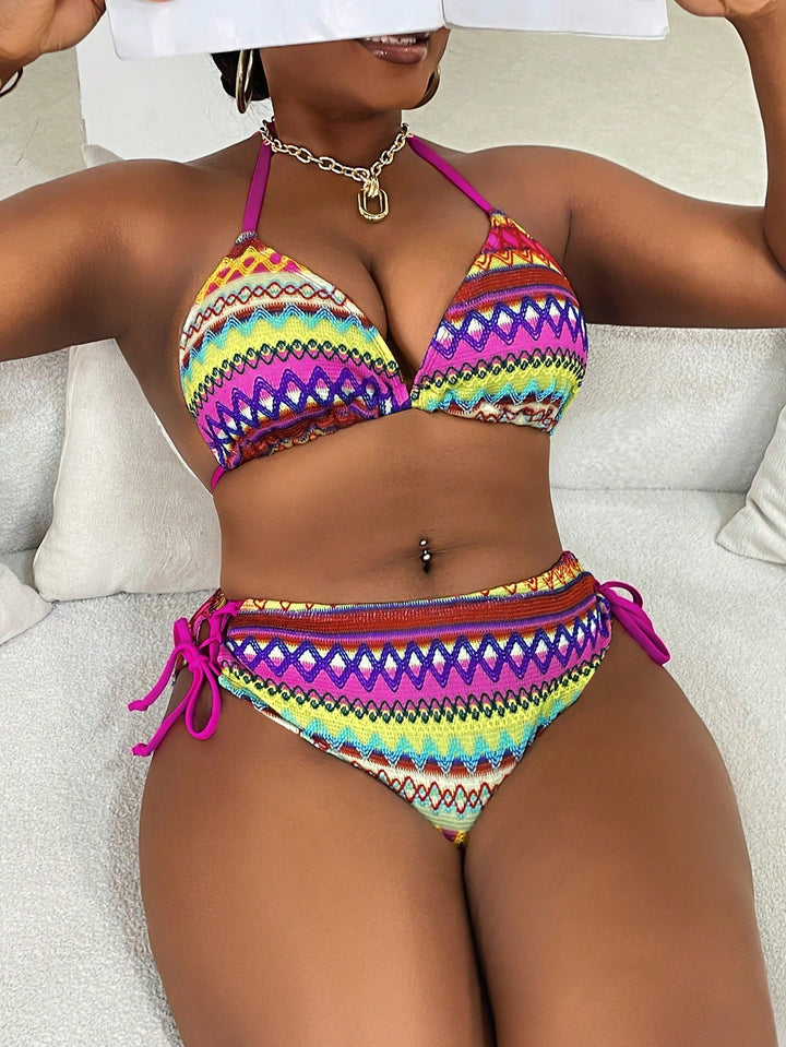 Costum de baie SHEIN, mix culori
