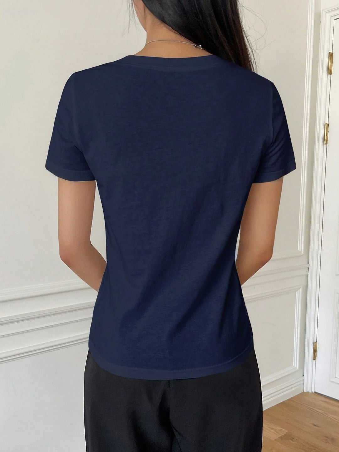 Tricou SHEIN, bleumarin