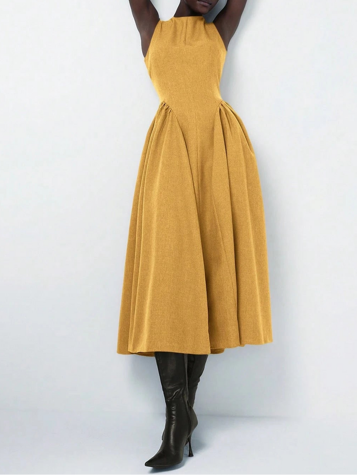 Rochie maxi SHEIN, galben