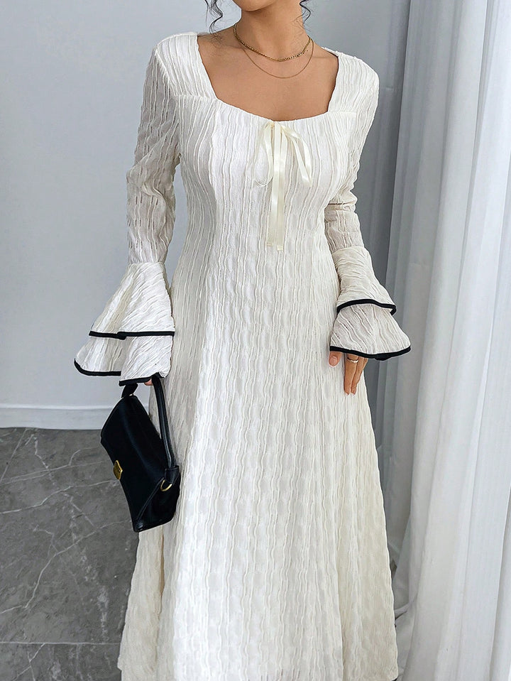 Rochie maxi SHEIN, alb