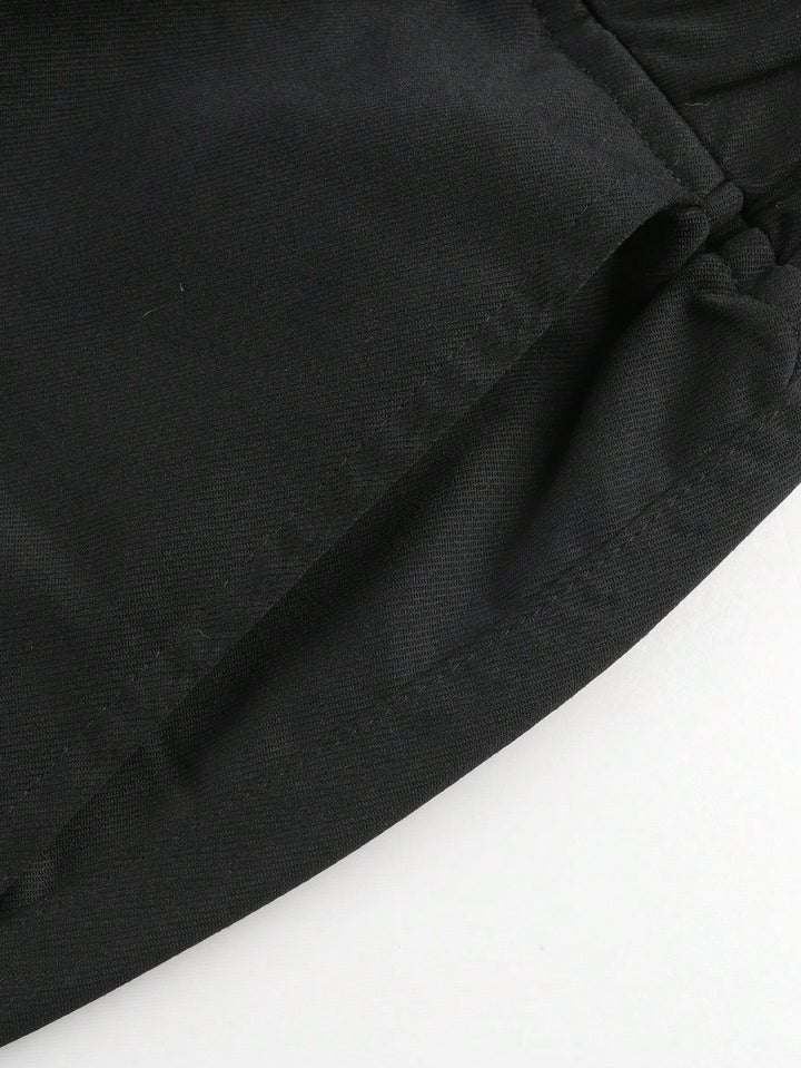 Pantaloni scurți SHEIN, negru
