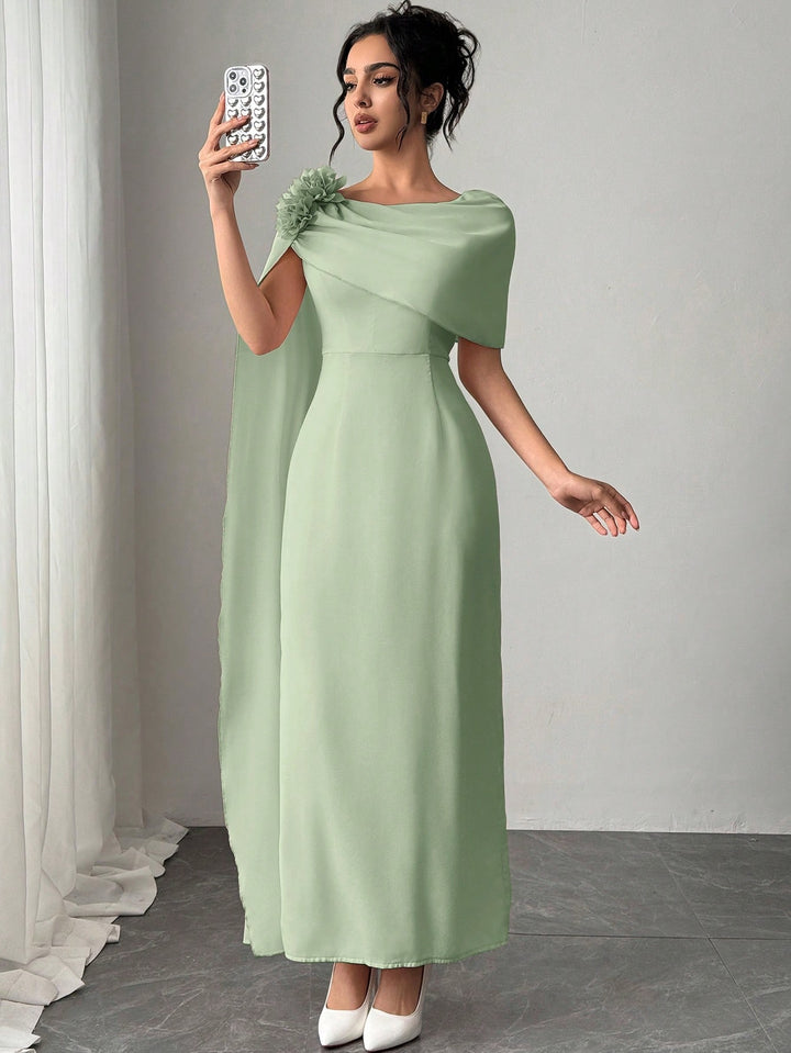 Rochie maxi SHEIN, verde
