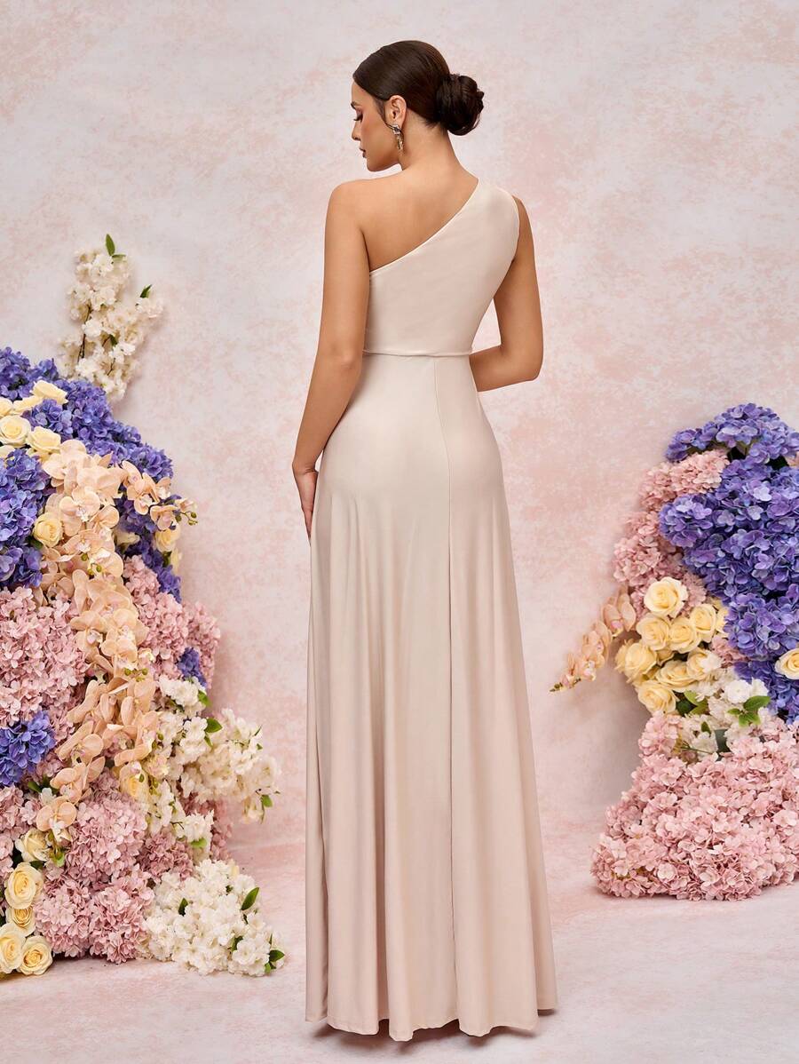 Rochie maxi SHEIN, crem