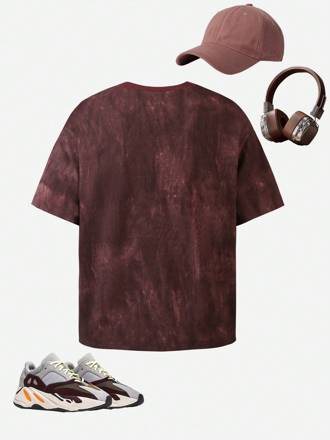 Tricou SHEIN, vișiniu
