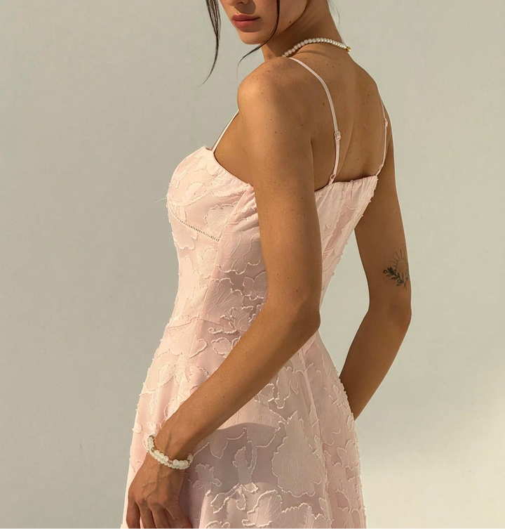 Rochie midi Shein, roz