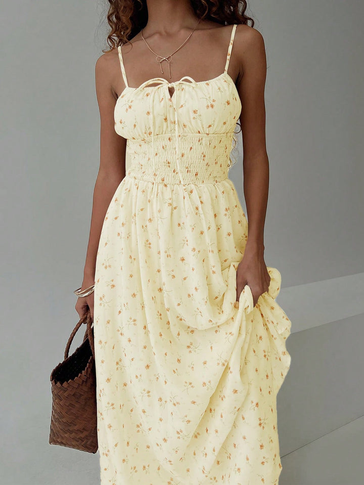 Rochie maxi SHEIN, galben