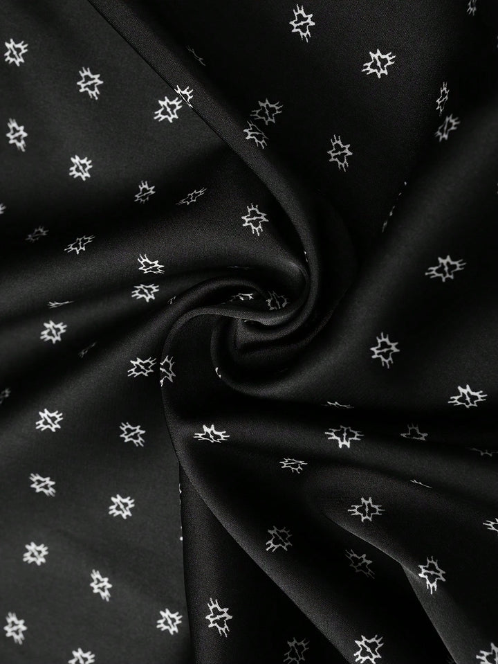 Compleu pijamale SHEIN, negru