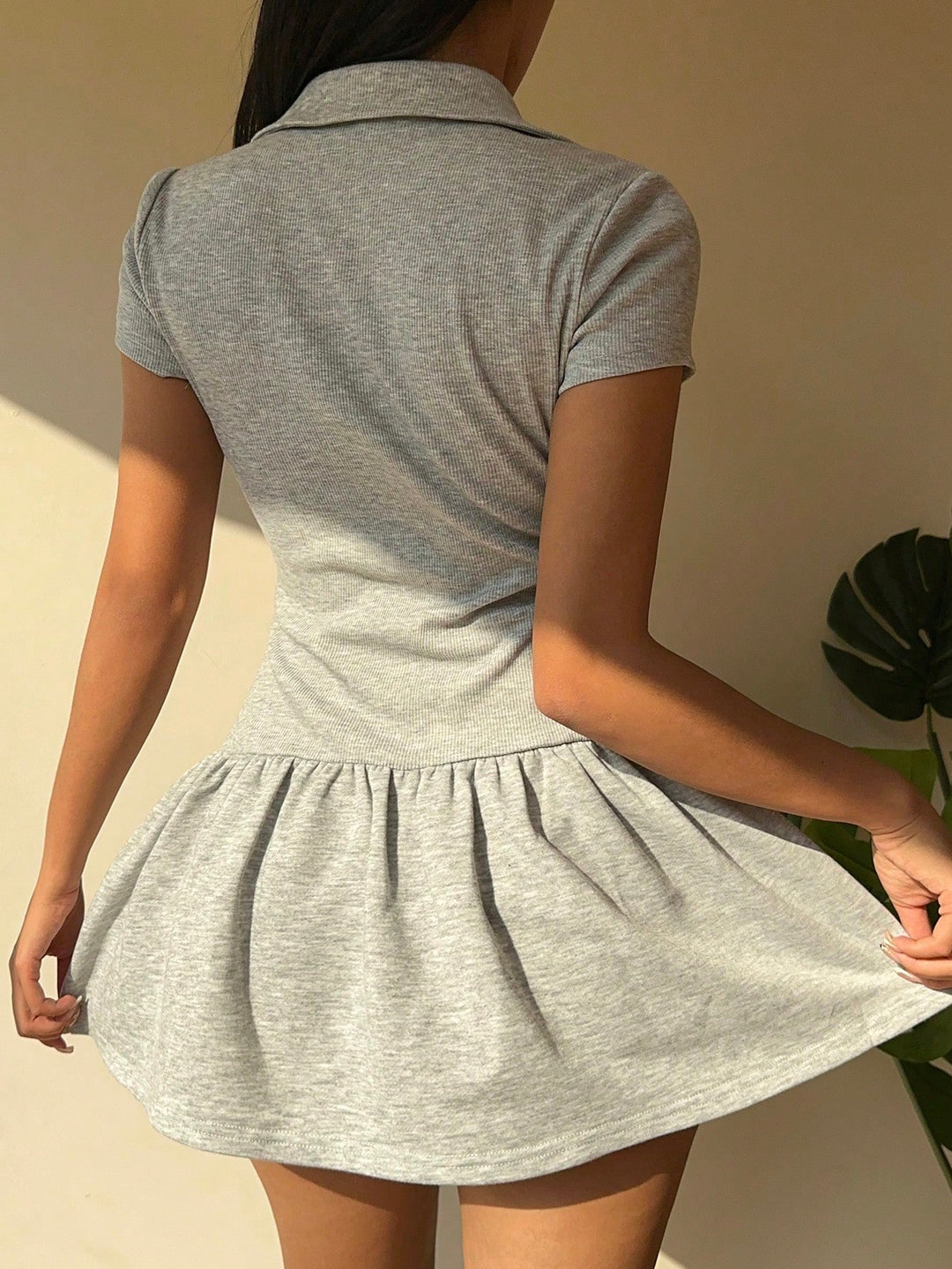 Rochie mini SHEIN, gri
