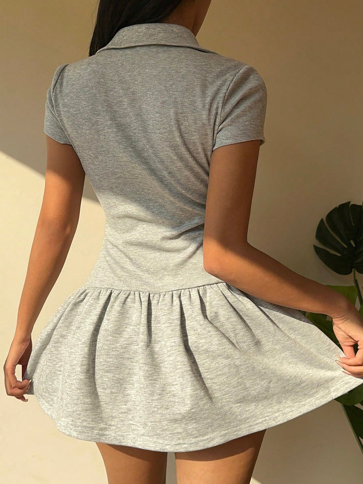 Rochie mini SHEIN, gri