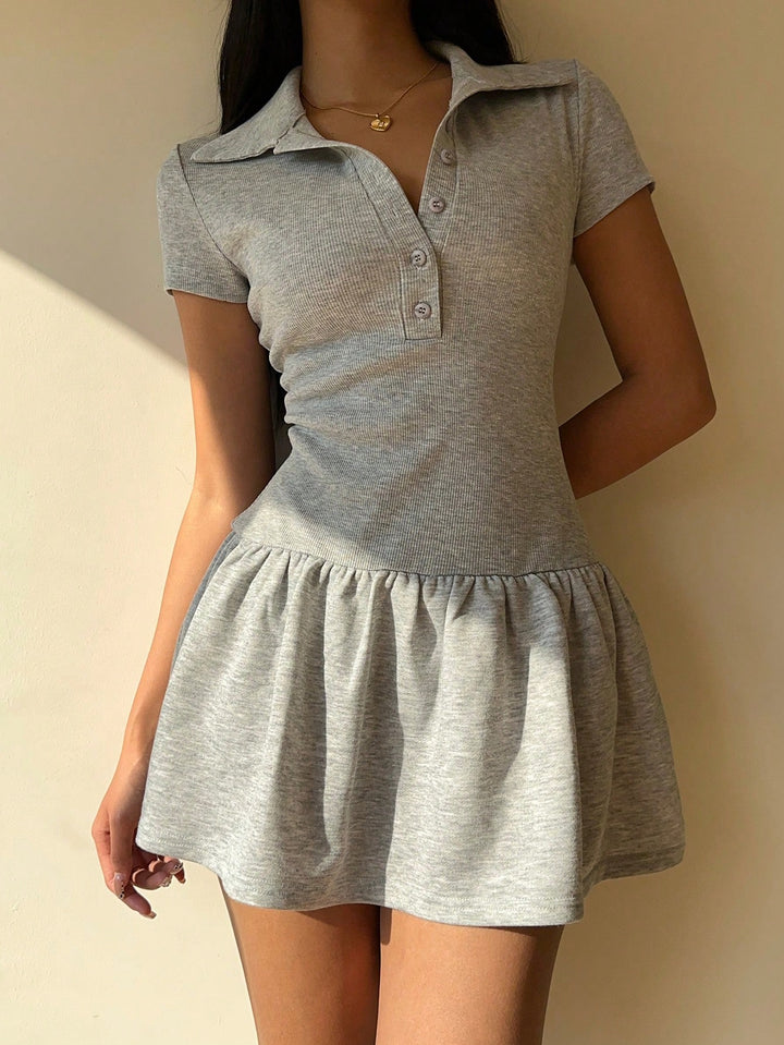 Rochie mini SHEIN, gri