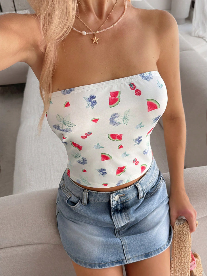 Top SHEIN, alb