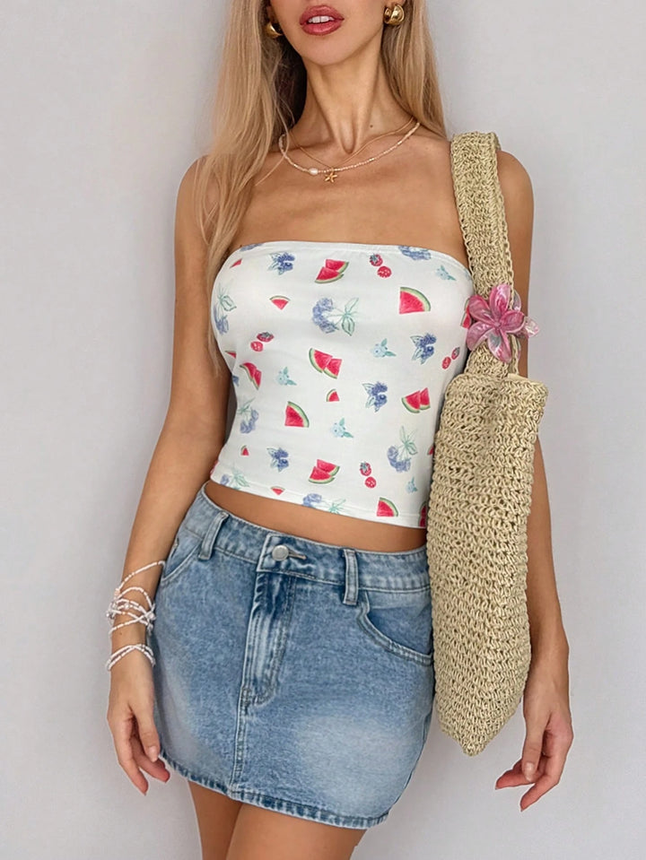 Top SHEIN, alb