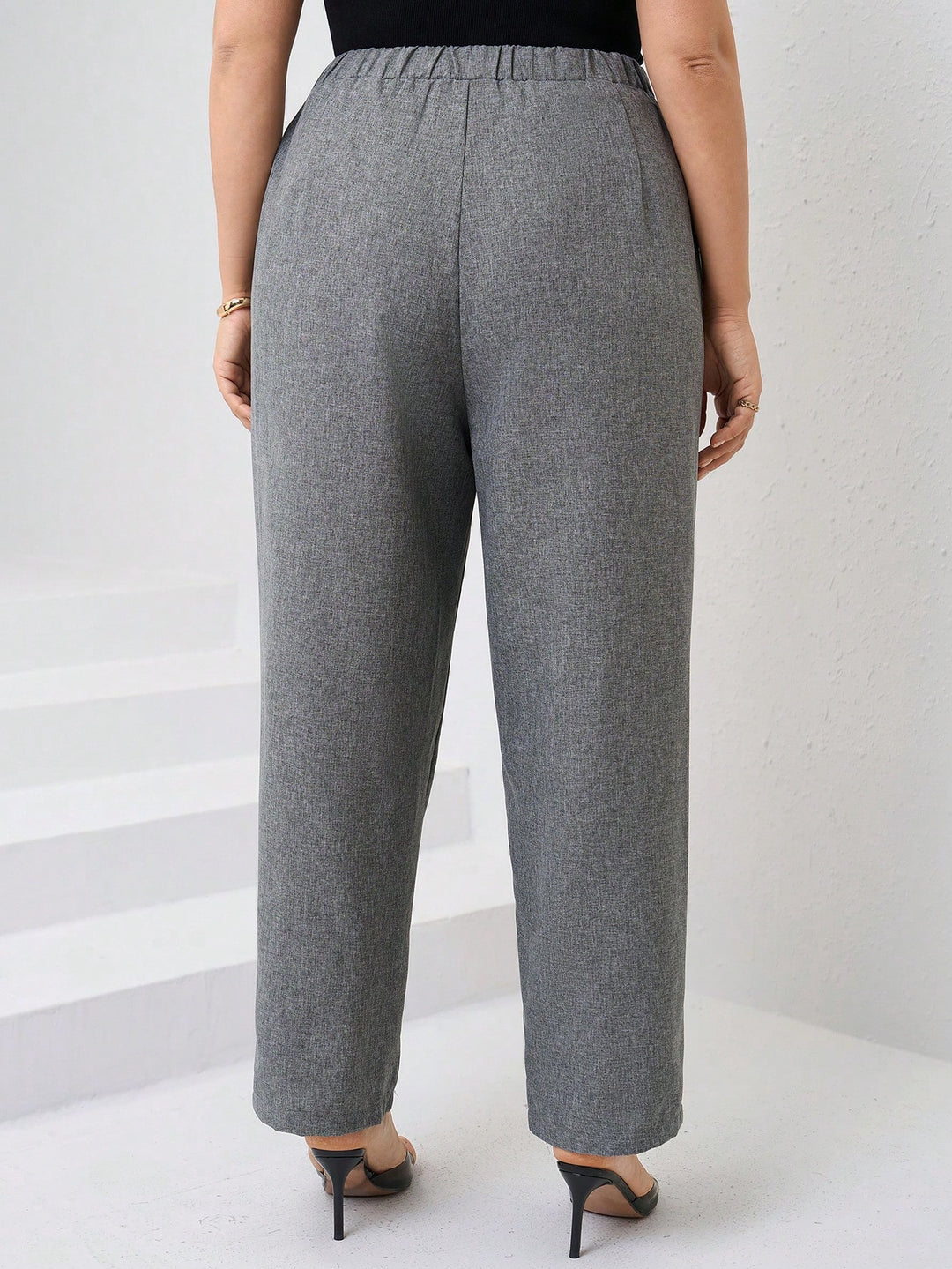 Pantaloni SHEIN, gri