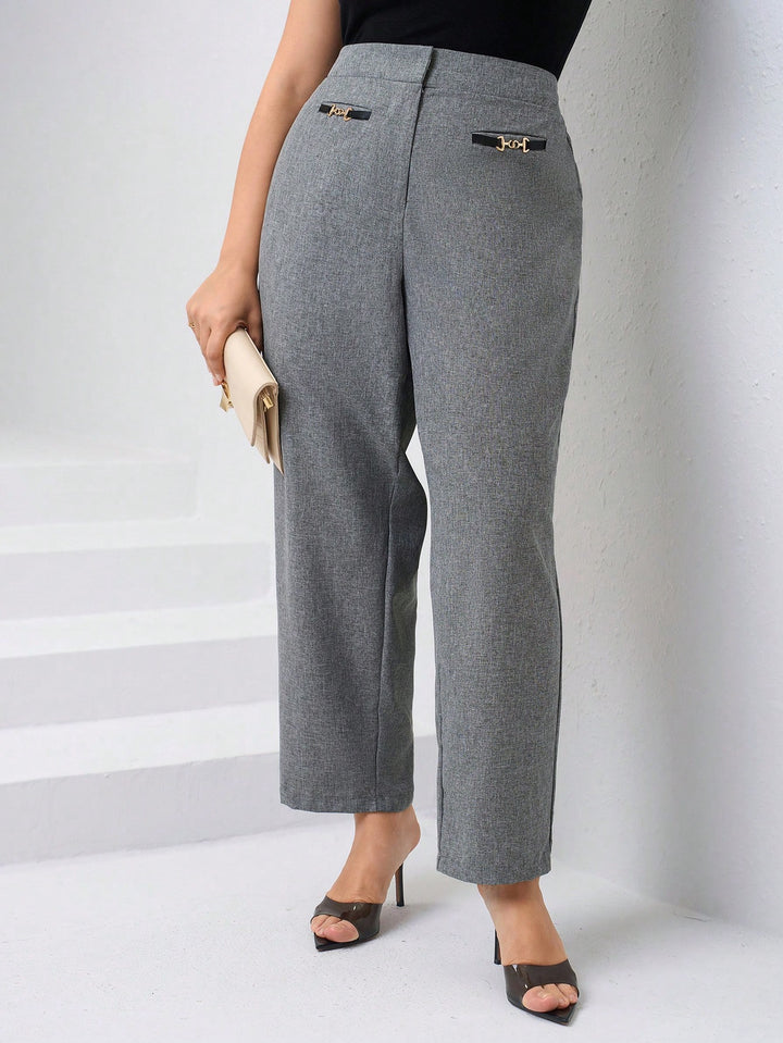 Pantaloni SHEIN, gri