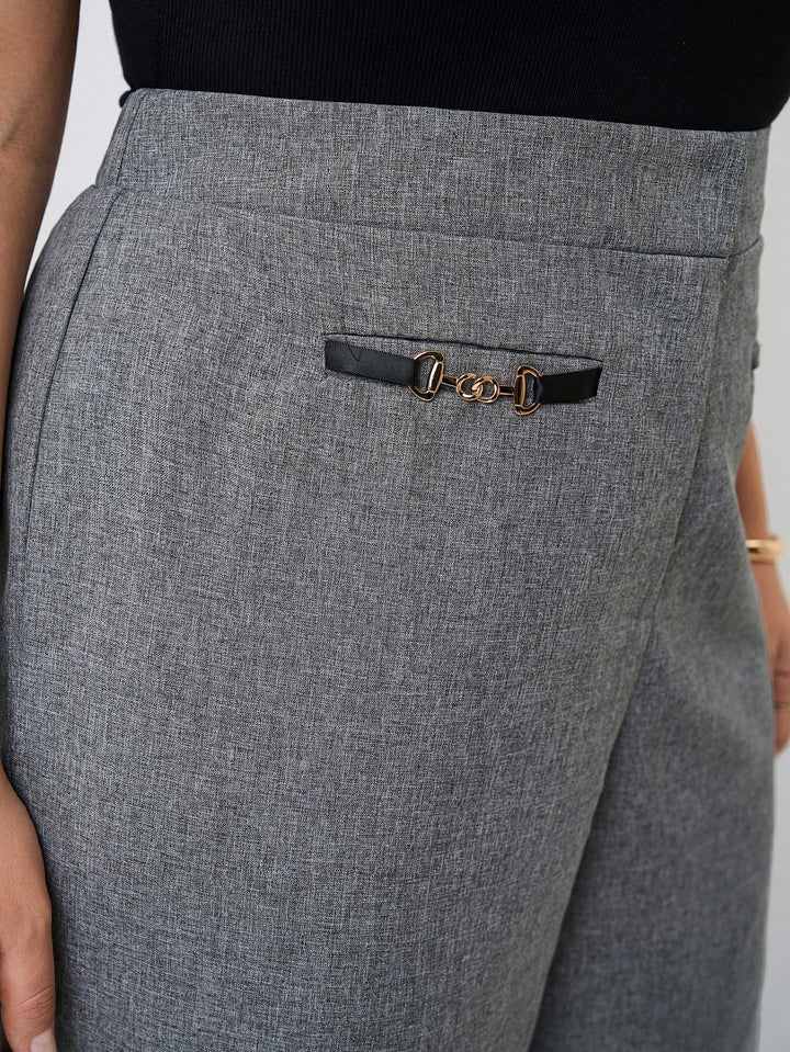 Pantaloni SHEIN, gri