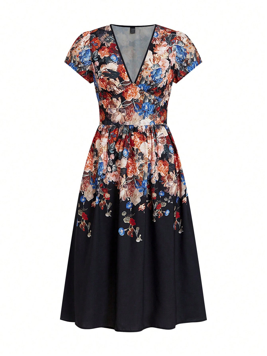 Rochie midi SHEIN, mix culori