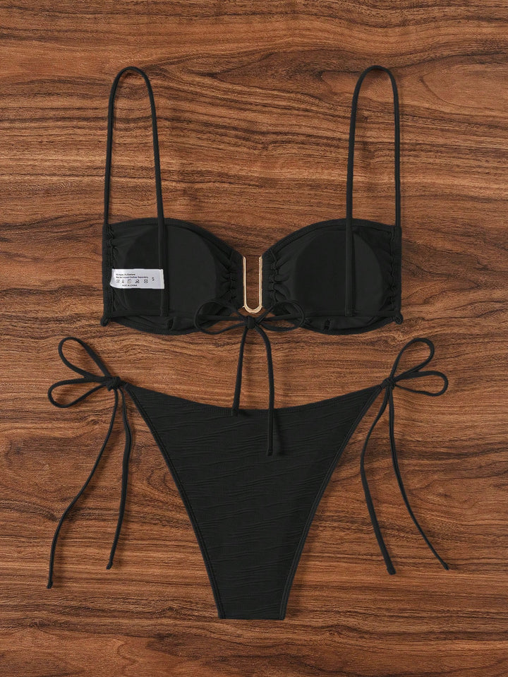Costum de baie SHEIN, negru