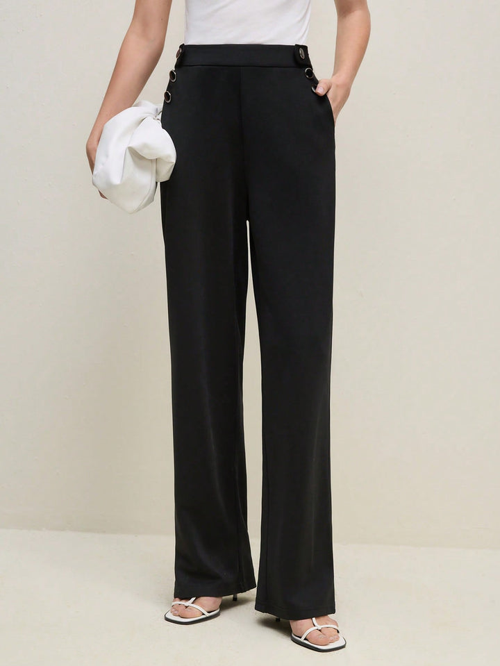 Pantaloni SHEIN, negru