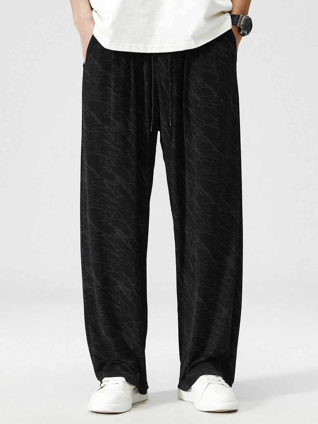 Pantaloni SHEIN, negru