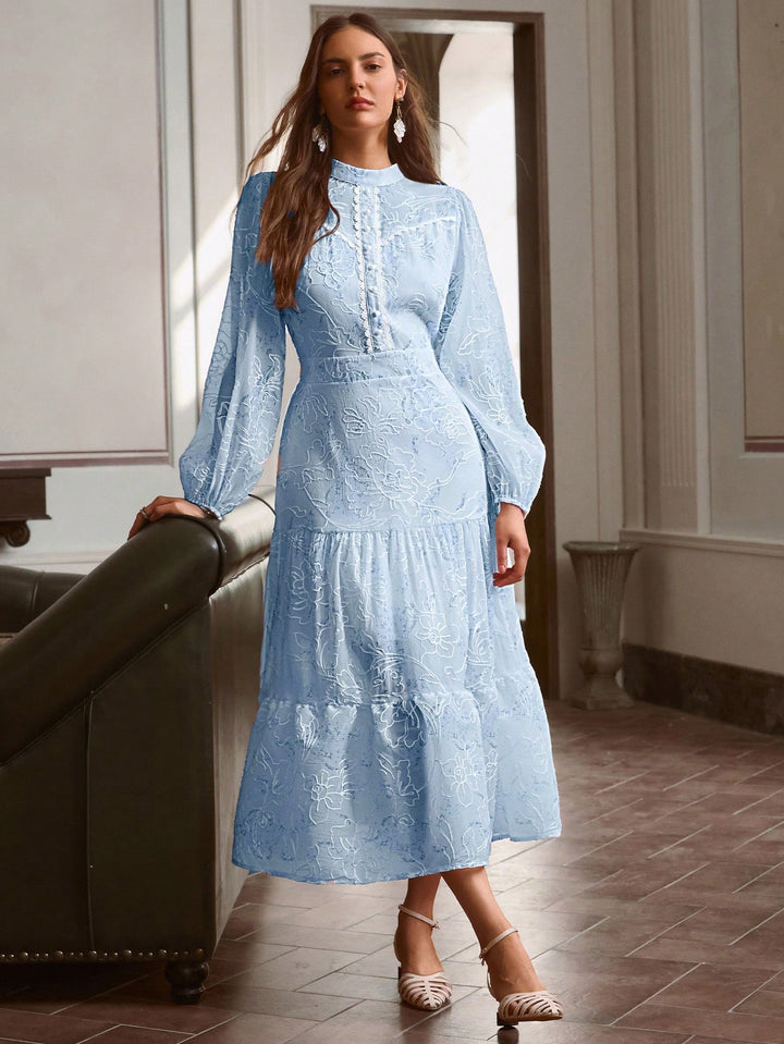 Rochie maxi SHEIN, albastru