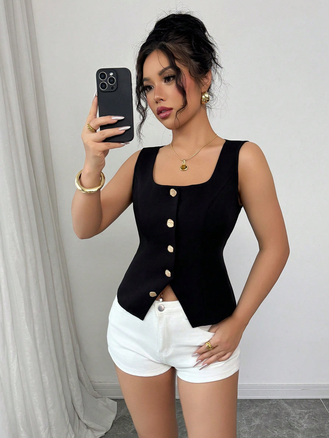 Maiou SHEIN, negru