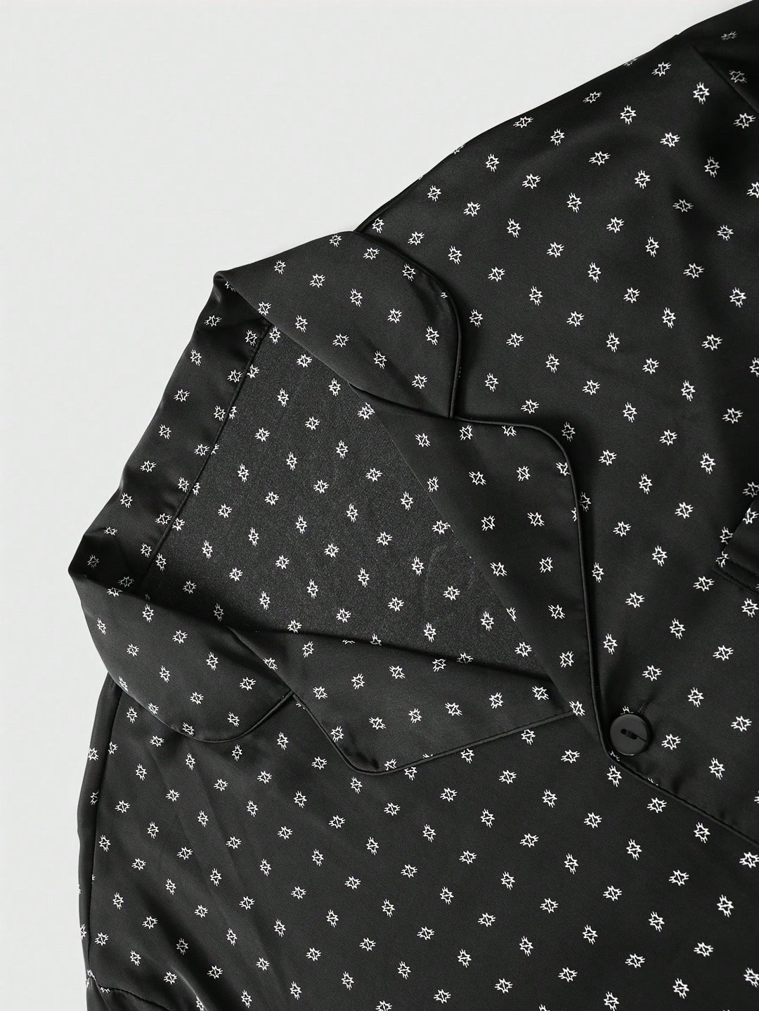 Compleu pijamale SHEIN, negru