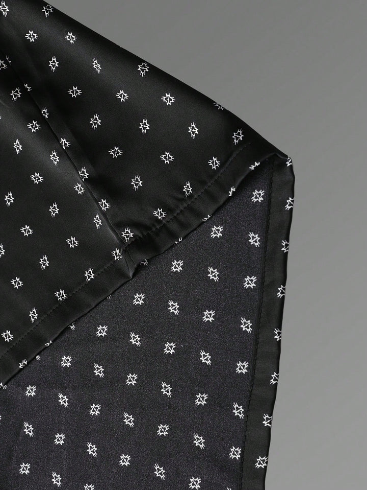 Compleu pijamale SHEIN, negru
